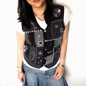 Sigrid Olsen Knitted vintage vest